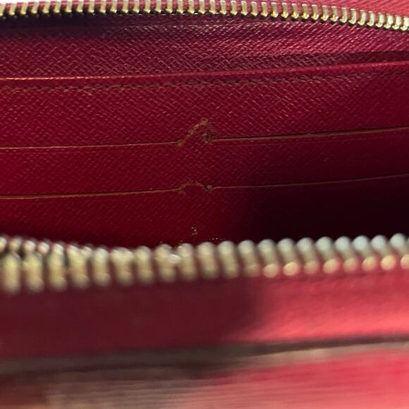 Louis Vuitton Zippy Epi Long Rose Miami Pink Wallet Rare W/box Silver Hardware - Picture 14 of 16